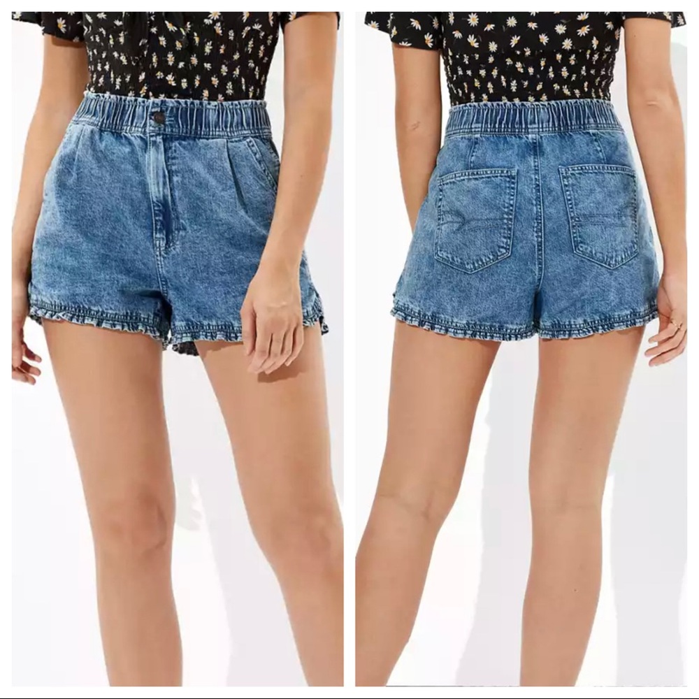 American Eagle Mom Denim Short Size 8